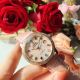 New Replica Omega Ladymatic 36mm Watches - Rose Gold Diamond bezel (3)_th.jpg